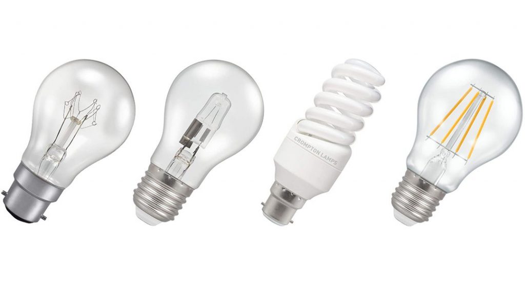 Vergelijking LED en spaarlamp efficiency voor Philips lampen en verlichting