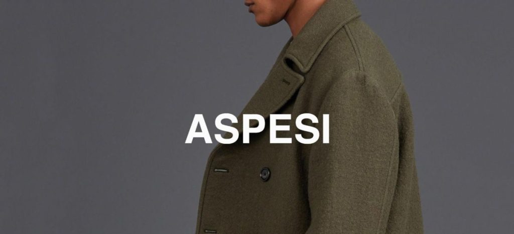 Aspesi collectie met minimalistische kleding in neutrale tinten - een merk met een unieke visie op mode